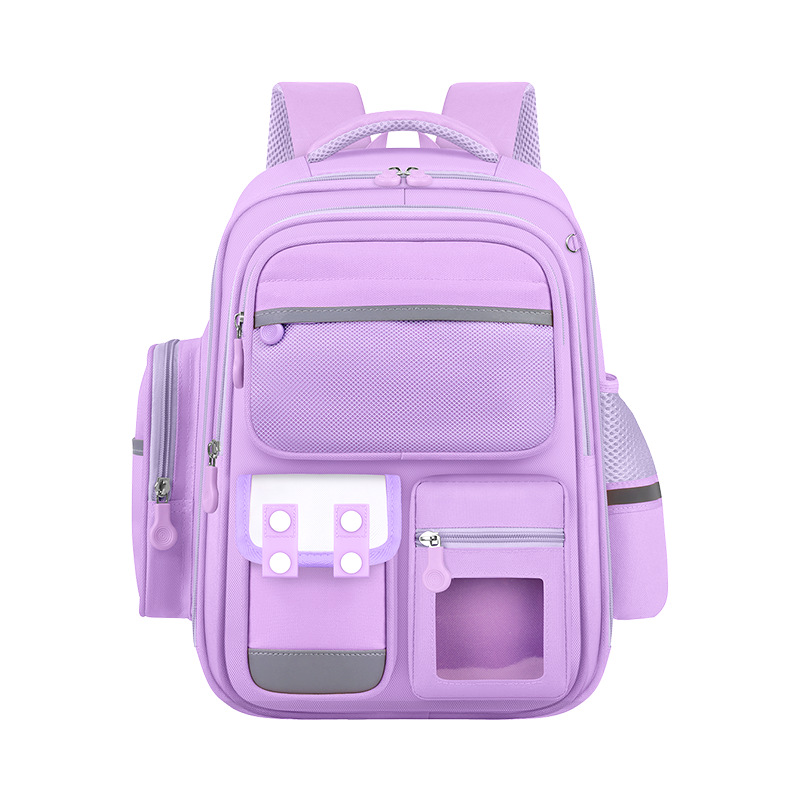 Sac à Dos Enfant pour École primaire de Haute Qualité Bleu et Rose – حقيبة ظهر مدرسية للأطفال - Image 4
